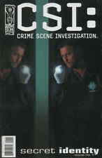 CSI: Crime Scene Investigation-Secret Identity #1 FN; IDW | William Petersen Cov picture
