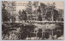 Gilford New Hampshire, Belknap Mountains Recreation Area Building, VTG Postcard picture