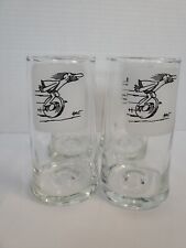 Vintage B.C. Comics Johnny Hart Lot of 4 Dimpled 12 oz Drinking Tumblers Glasses picture