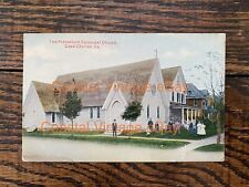 1911 RPPC Emmanuel Episcopal Church Cape Charles Va Postcard ESVA picture