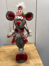 Christmas Mouse Fabric 19.5 