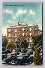 Rehoboth DE-Delaware, Carlton Hotel, Advertising, Vintage Souvenir Postcard picture