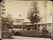 Contrexéville, general view of the Pavilion. Vintage Albumen Print. Album Print picture