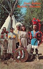 Postcard Ogallala, NE: Sioux Indians Dances Chief Henry Whitecalf Trading Post picture