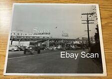 Vintage Photograph PTC Philadelphia Elevated Train Sears 1940-50’s 8x10 picture