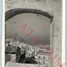 c1930s Algeria Harbor Window Real Photo Snapshot Port of Algiers Vtg City C52 picture