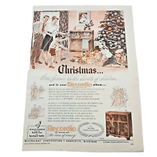 Vintage 1947 Print Advertising, Recordio, Recording Album picture