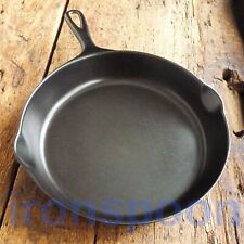Antique GRISWOLD Cast Iron SKILLET Frying Pan # 8 VICTOR - Ironspoon picture