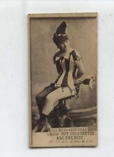 1880's N145-3 Cross Cut Cig. Actors & Actresses Mlle. Rescolli #323 (100173) picture