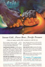 1956 Union Carbide: Intense Cold Vintage Print Ad picture
