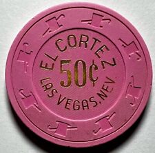 El Cortez 50c Casino Chip, out of circulation, 1989 edition picture