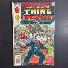 Marvel Two-In-One 60 KEY MARK JEWELER VARIANT Bronze Age 1979 Thing comic Perez picture