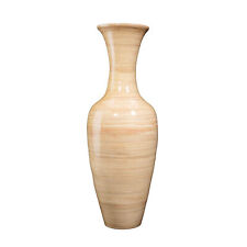 Handcrafted 28 In Tall  Bamboo Vase Decorative Classic Floor Vase for Flowers picture