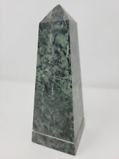 Vintage Heavy Green Marble Obelisk Hamilton Gifts Taiwan Pygmalion 7.5