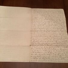 1832 Handwritten Agreement HW Livingston Peter C Silvernail Signed Columbia NY picture