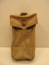 vintage WW11 1940 Military army Canvas Ammo Ammunition Pouch Bag picture