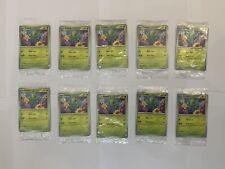 Joblot 10 New & Sealed Oddish SVP 102 Promo Pokemon Cards Bundle picture