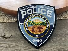 Scenic Brookefield Police State Ohio OH Colorful picture