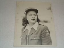 American Women's Voluntary Services AWVS Woman Volunteer Original WWII Photo picture