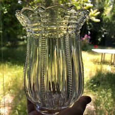 Antique EAPG JB Higbee Glass Celery Vase - Paris 1900 picture