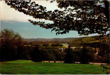 SCENIC SUSQUEHANNA VALLEY FROM IBM GOLF COURSE POSTCARD A5 picture
