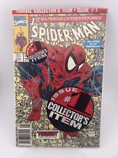Spider-Man #1 Vol. 1 Green Sealed Newsstand- Marvel Comics 1990 picture