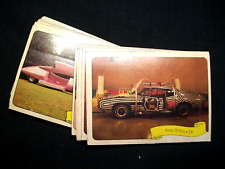 1974 Fleer Barris KUSTOM CARS sticker cards QUANTITY U PICK READ DESCRIPTION  picture
