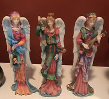 Angels of Life set of 3 Angel of Light Angel of Freedom and Angel of Harmony 11” picture