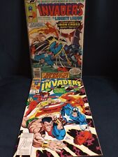 INVADERS #37 (1979) FN 1st Lady Lotus + #1 (1993) NM 1st Doctor Nemesis picture