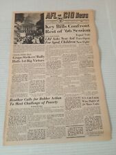 AFL-CIO News April 16 1966 LBJ Asks New Aid For Aged, Children picture