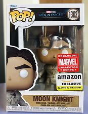 GITD Funko Pop: MOON KNIGHT #1302 Marvel Collector Corps Amazon Exclusive picture