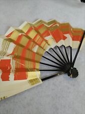 japanese dance fan  (39) made in Japan,  Unuse item. traditional handicrafts. picture