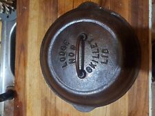 Lodge Cast Iron #9 Fully Marked High Dome Rope Handle Skillet Lid  picture