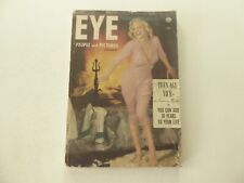EYE PEOPLE AND PICTURES   FEB 1953  SCARCE EARLY MARILYN MONROE COVER picture