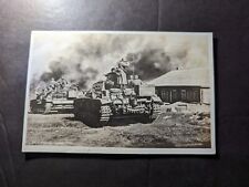 Mint Germany WWI Military Tank PPC Postcard Soldiers Panzer picture