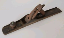 STANLEY BEDROCK NO. 607 ANTIQUE CORRUGATED BOTTOM WOOD WORKING PLANE PATENT 1895 picture