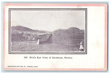 c1905 Bird's Eye View of Zacatecas Mexico Unposted Antique Postcard picture