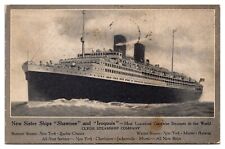 1928 Clyde Steamship Company Advertising Postcard picture