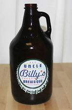 Vintage Beer Bottle Jug Half Gallon Uncle Billy's Brew & Que Austin Original  picture