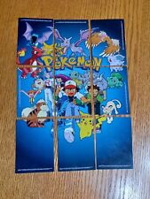1999 POKEMON TOPPS TV Anime 9 Card Puzzle Set Heavy Play HP picture