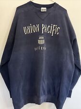 80s VTG Union Pacific Railroad Sweater Adult XL Long Sleeve Sweatshirt TULTEX picture