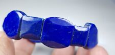 10 Pieces  Fantastic Deep blue Polish Lapis Lazuli Braclet From Afghanistan  picture