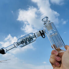 Freeze Pipes Coil Bubbler Glass Bongs Percolator Filter Hookah Attachment picture