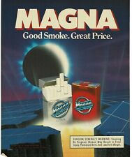 1989 MAGNA Cigarettes Vintage Print Ad picture