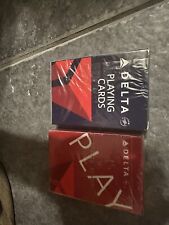 Two Decks Of Brand New Sealed Delta Playing Cards One Set Of Two As Shown. picture