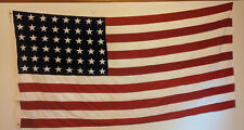 Annin  - American US Flag 5 x 8 ft US Embroidered Stars Sewn Stripes - Vintage picture