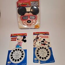VINTAGE 1990 MICKEY MOUSE VIEW MASTER TYCO 3-D MICKEY LOOK VIEWER DISNEY WORLD picture