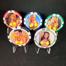 5 pc Playboy Poker Chip Set picture