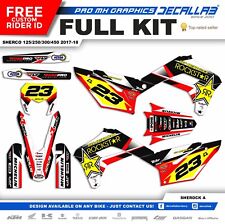 Sherco  2017 2018 Super durable MX Graphics Decals Stickers Decallab picture