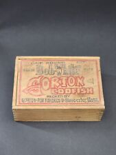 Vintage Gorton's Salt Codfish Wooden Box picture